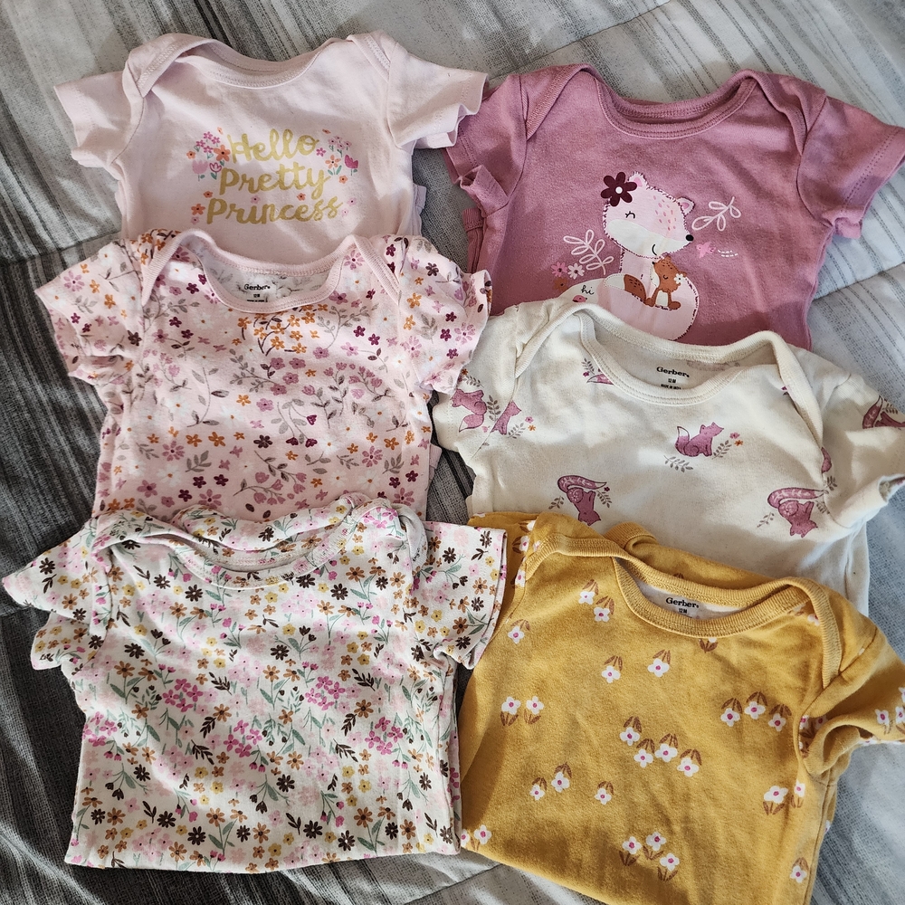 Adorable Baby Onesies Set